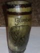 Vintage African Horn Signed Drinking Vessel Cup Decorated With Elephant Gambia Other African Antiques photo 9