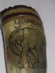 Vintage African Horn Signed Drinking Vessel Cup Decorated With Elephant Gambia Other African Antiques photo 5