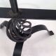 Vintage Heavy Wrought Iron 2 Pillar Candle Holder Twisted Scroll 4lbs Metalware photo 3