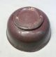 A287: Chinese Pottery Ware Small Bowl Of Popular Cinnabar Glaze Shinsha. Bowls photo 3
