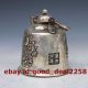 Chinatibet Silver And Copper Hand - Carved Magpie & Peony Teapot W Kangxi Mark Teapots photo 1
