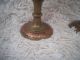 A Antique Brass Enamelled Vases Made In British India 12cm India photo 2