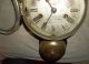 1870 ' S Antique Vintage Seth Thomas Ship ' S Bell Clock W/ External Brass Bell And Clocks photo 2