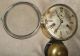 1870 ' S Antique Vintage Seth Thomas Ship ' S Bell Clock W/ External Brass Bell And Clocks photo 3