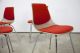 4 Mid Century Modern Fiberglass Side Chairs 224 By Wilkhahn 60s | Stühle 60er 1900-1950 photo 7