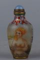 Exquisite Chinese Old Beijing Painting Glass Snuff Bottle Snuff Bottles photo 1