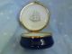 Lovely Staffordshire Enamels Pill Box Sailing Ship Mappin & Webb Hand Painted Other Maritime Antiques photo 1