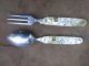 Antique Or Vintage Folding Spoon And Fork Tableware Stainless Picnic Camping Other Antique Home & Hearth photo 2