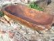 Hand Carved Wooden Dough Bread Bowl Trencher 0762 Primitives photo 1