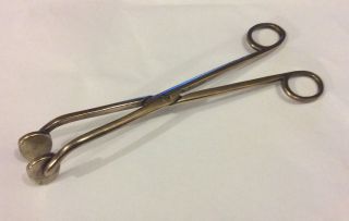 Antique Brass Tongs Possibly Medical photo