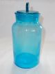 Blue Apothecary Jar And Lid. Bottles & Jars photo 1