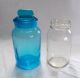 Blue Apothecary Jar And Lid. Bottles & Jars photo 4