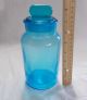 Blue Apothecary Jar And Lid. Bottles & Jars photo 5