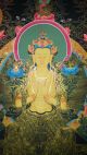Rare Master Piece Of Tibetan Chinese Buddhist Thangka Thanka Tanka Painting Paintings & Scrolls photo 1