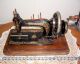 Antique English Bradbury ' S Family Sewing Machine Hand Crank Sewing Machines photo 2