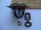 (d) Antique O ' Dell ' S French Latch And Key (latch A/f) Rare Locks & Keys photo 2