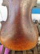 Antique Violin & Case / Carved Griffin Head / Head Dress / Owner Provenance String photo 10
