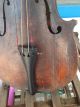 Antique Violin & Case / Carved Griffin Head / Head Dress / Owner Provenance String photo 7