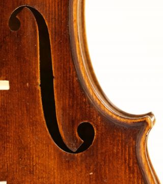 Mangeno 4/4 Violin Old Geige Violon Don ' T Miss It Wood France photo