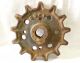 Antique Vintage Metal Iron Industrial Gear Sprocket Cog Machine Age Rustic Other Mercantile Antiques photo 2