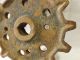 Antique Vintage Metal Iron Industrial Gear Sprocket Cog Machine Age Rustic Other Mercantile Antiques photo 5