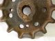 Antique Vintage Metal Iron Industrial Gear Sprocket Cog Machine Age Rustic Other Mercantile Antiques photo 8