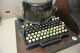 Antique Typewriter Royal Bar Lock 10 W/ Rare Wooden Case Ecrire Escribir Typewriters photo 3