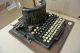 Antique Typewriter Royal Bar Lock 10 W/ Rare Wooden Case Ecrire Escribir Typewriters photo 4