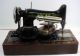 Antique 1920 ' S Singer Model 99k Portable Sewing Machine W/ Bentwood Case Sewing Machines photo 8