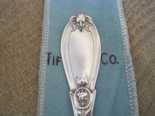 Tiffany Sterling Silver 1880 Grecian Sugar Spoon At 6 1/8 