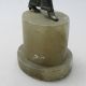 Art Deco Spelter Figure Sailor Lady Lorenzl Style On Alabaster Base Art Deco photo 6
