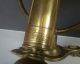 Antique Large Brass Wall Lantern Ship C Gray Chandler 1882 Glass Lamp Steam Boat Lamps & Lighting photo 3