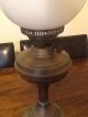 Antique Oil Lamp Sherwoods Ltd Complete With Shades Circa 1900 Lamps photo 1