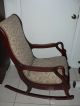Antique Vintage Swan Duck Arm Rocking Chair Arts & Crafts Mission Design Rare 1800-1899 photo 1