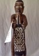 Asmat Guinea Artifact Warrior Carving Statue Pacific Islands & Oceania photo 6
