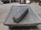 Antique Metate 6 Grinder - Rustic - Complete - Old Mexican - - Primitive - 12x14x7.  5 Latin American photo 7