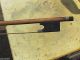 Antique Wooden Violin Bow Mother Of Pearl String photo 1