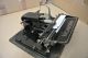 Antique Typewriter Mignon 4 1923 W/ Metal Case Ecrire Escribir Typewriters photo 7
