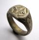 Finest Circa.  1540 - 1600 A.  D British Found Tudor Period Silver Decorative Ring British photo 1