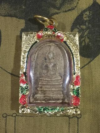 Phra Somdej Pim Yai Wat Rakhang Som Dej Toh Thai Amulet Benjapakee Old 2402 002 photo