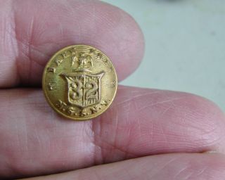 Post Cw 1868 Nysng Brooklyn 32nd German Regt.  Officer Uniform Button 14mm photo