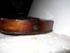 Interesting Early 1800s Old Vintage Antique 2 Pc Back Full Size Violin - Nr String photo 6