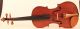 Old Rare Fine Violin Labeled A.  Gagliano 1837 Geige Violon Violino Violine Viola String photo 1