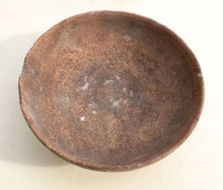 Roman 2nd Century Terracotta Shallow Bowl 5 1/4in.  Diameter photo