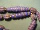String Of Roman Lapis Lazuli Beads.  Circa 100 - 400 Ad Near Eastern photo 1