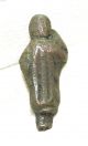 Rare Authentic Late Medieval Figurine Of A Priest Holding Cross - A92 Roman photo 1