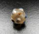 6 Ancient Phoenician Fused Glass Beads - Disk Sphere And Cube Shaped 500 - 300 Bc Roman photo 5