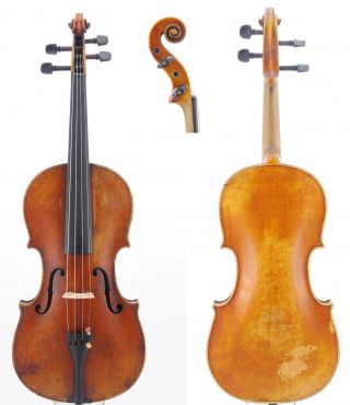 Infrequent Antique Italian 4/4 Old Master Violin photo