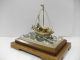 Silver960 The Japanese Treasure Ship.  130g/ 4.  59oz.  Takehiko ' S Work. Other Antique Sterling Silver photo 2