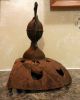 Antique Cast Iron Parlor Stove Swing Top Arrow Finial Late 1800 ' S Steampunk Lamp Stoves photo 5